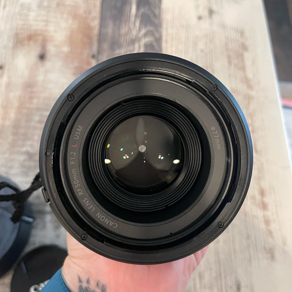 Canon RF 50mm F1.2 lens
